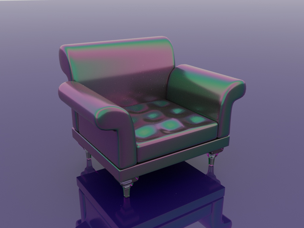Chair render